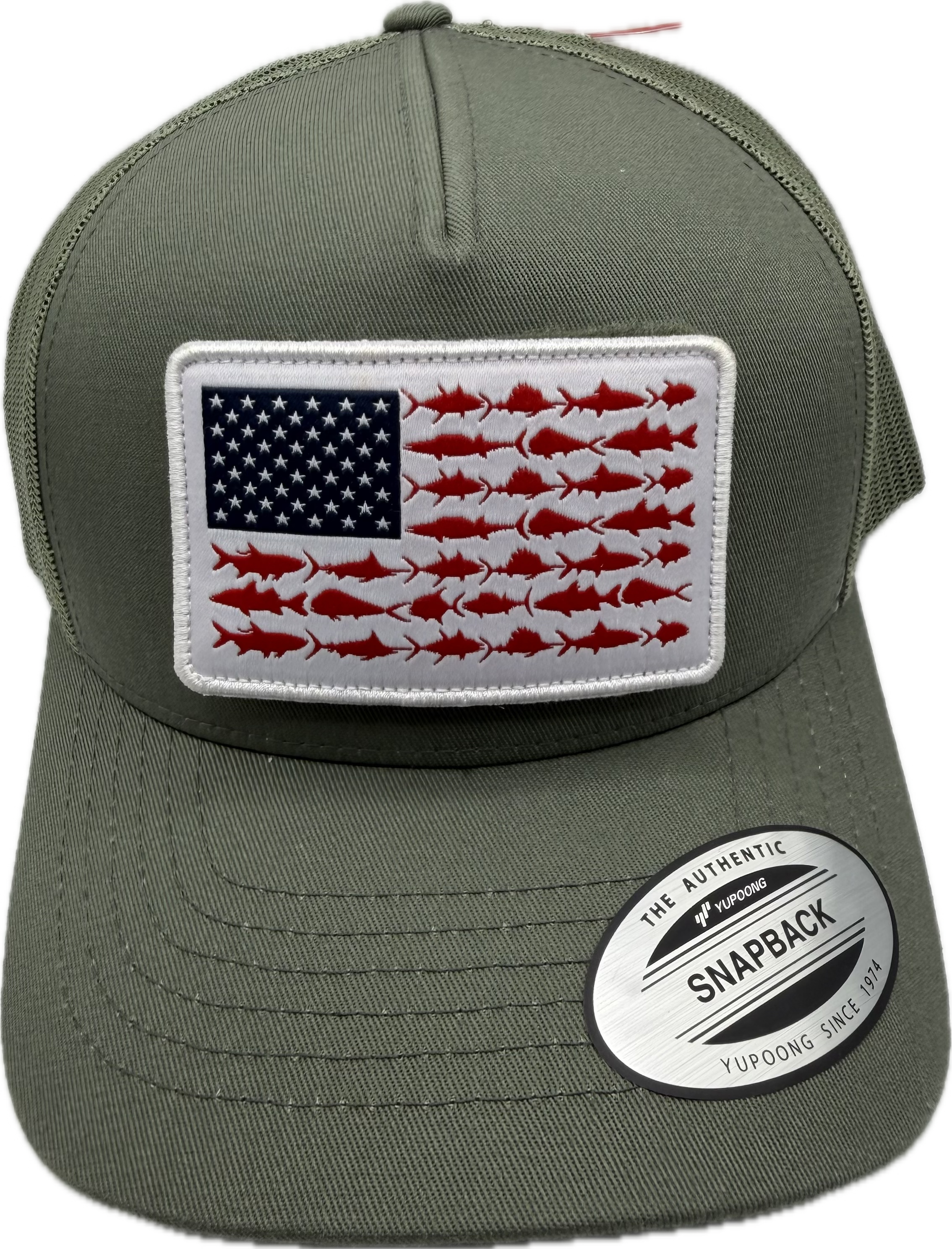 Green snapback capa